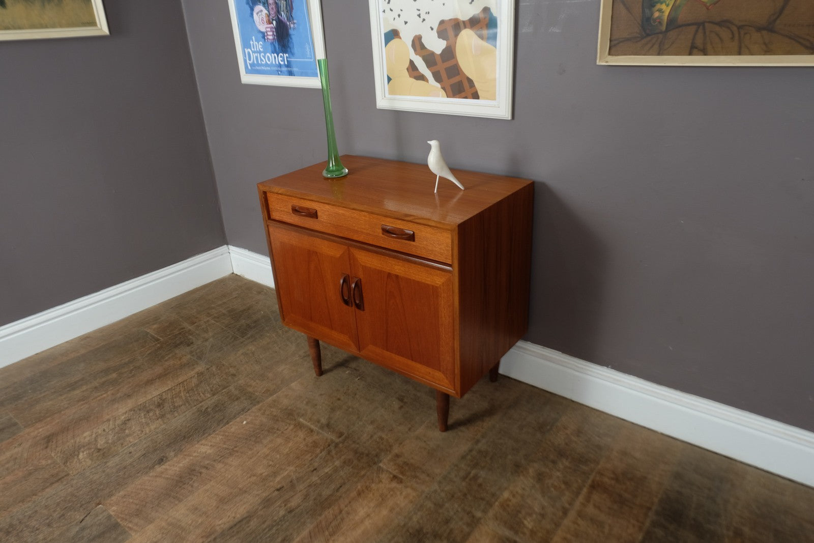 Vintage Small Teak G Plan Sierra Cabinet - Mid Century