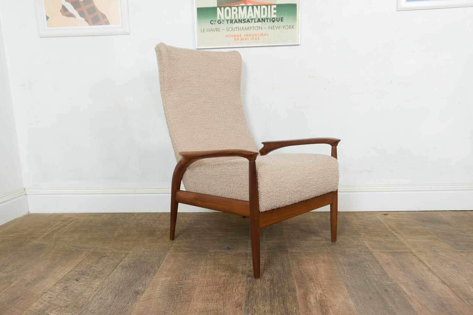 Vintage Retro Mid Century Arm Chair by Greaves and Thomas