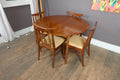 Vintage Retro G Plan Extending Dining Table and 4 Brasilia Chairs