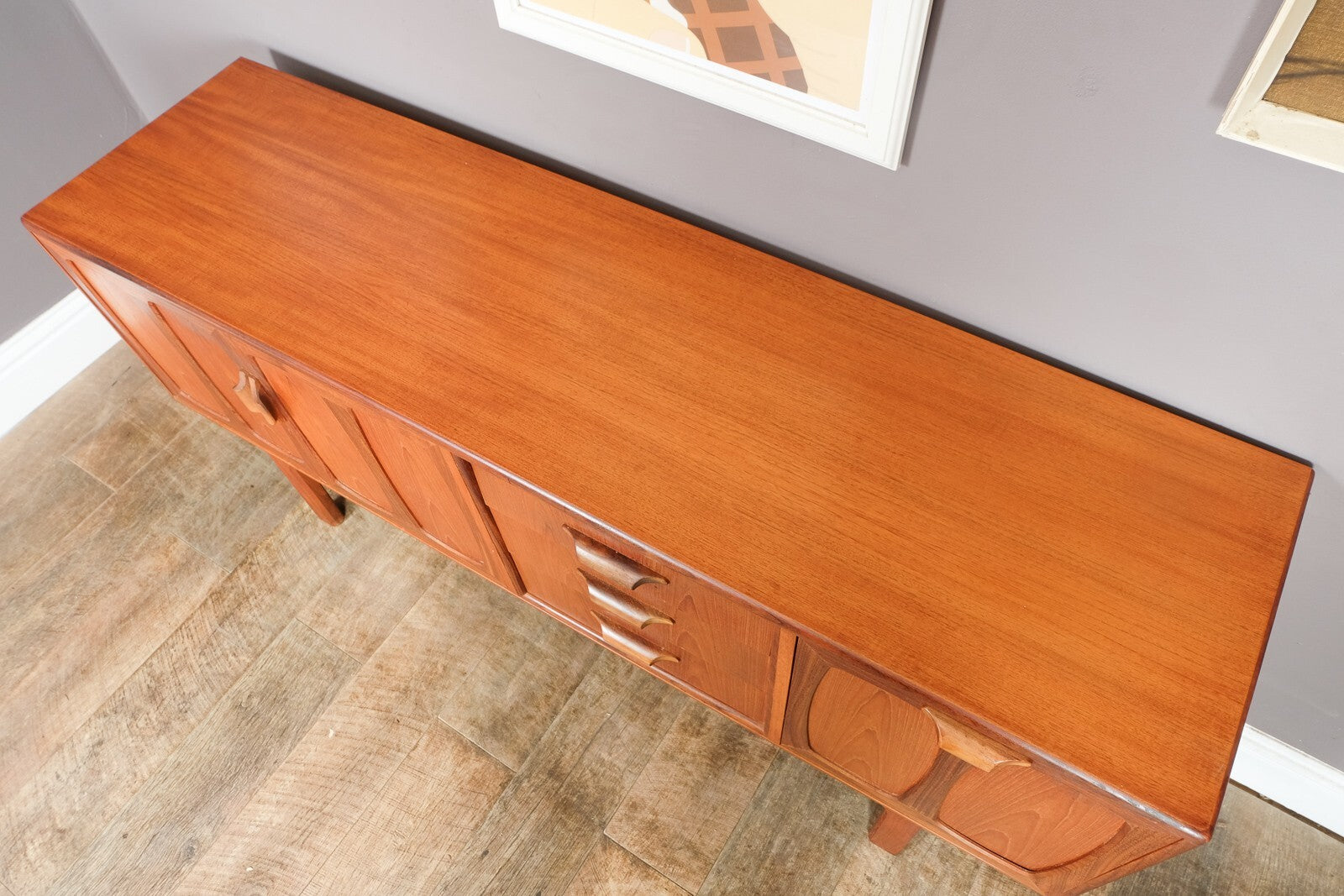 Vintage Retro Small Teak G Plan Brasilia Sideboard - Rare
