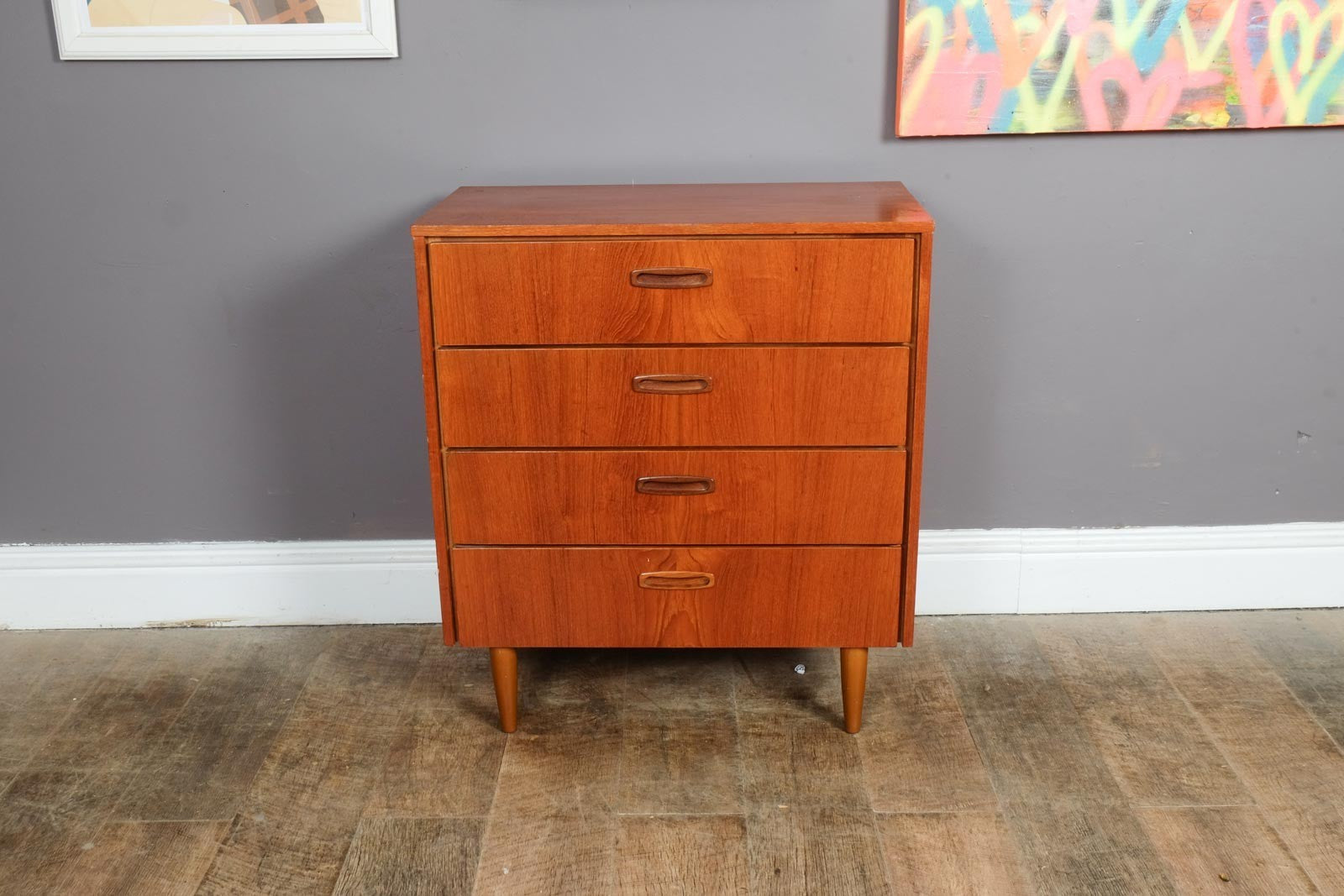 Vintage Retro Danish Style teak Chest of Drawers