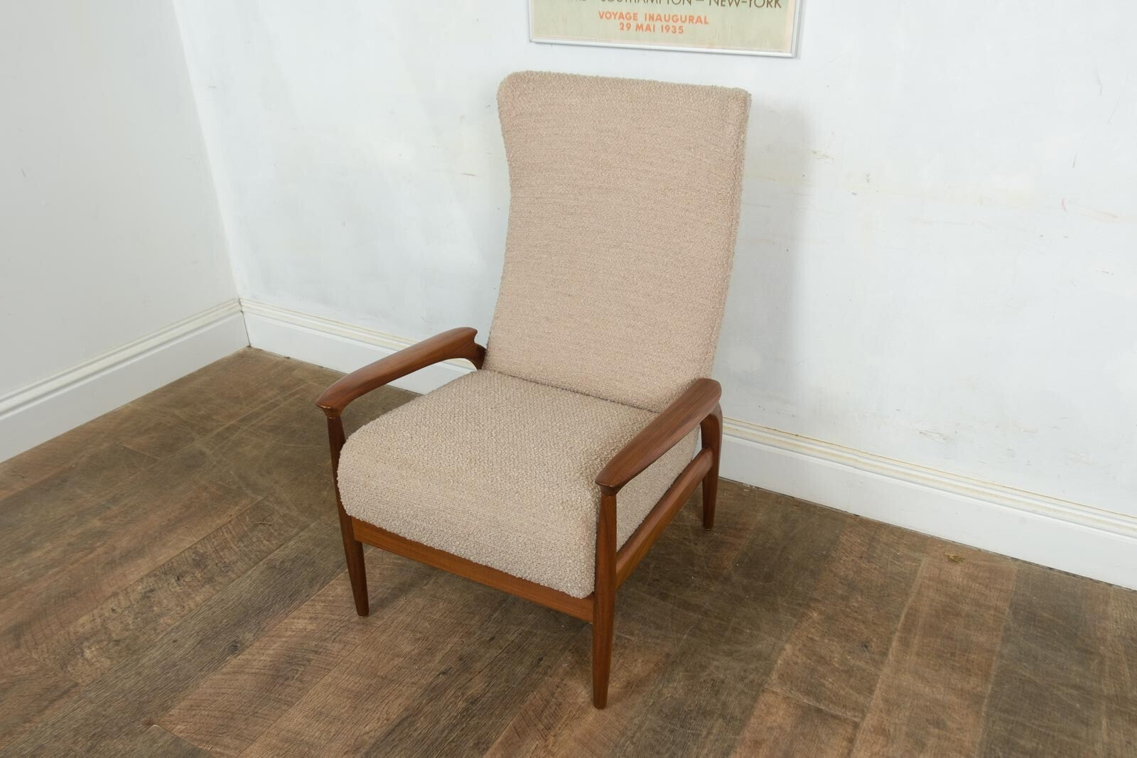 Vintage Retro Mid Century Arm Chair by Greaves and Thomas