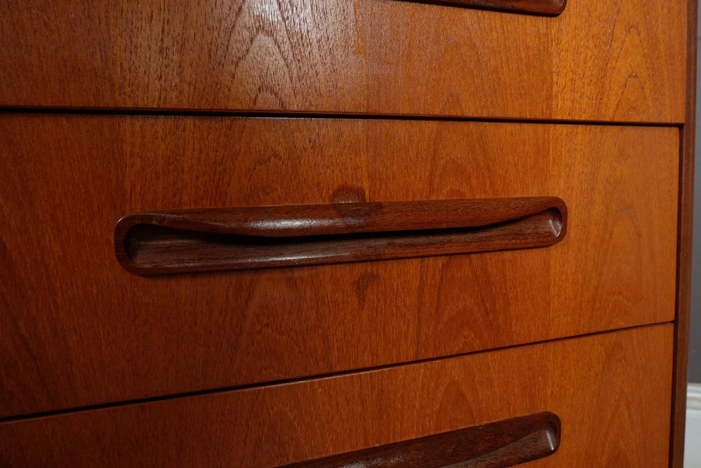 Vintage Retro G Plan Fresco Tall Boy Chest of Drawers