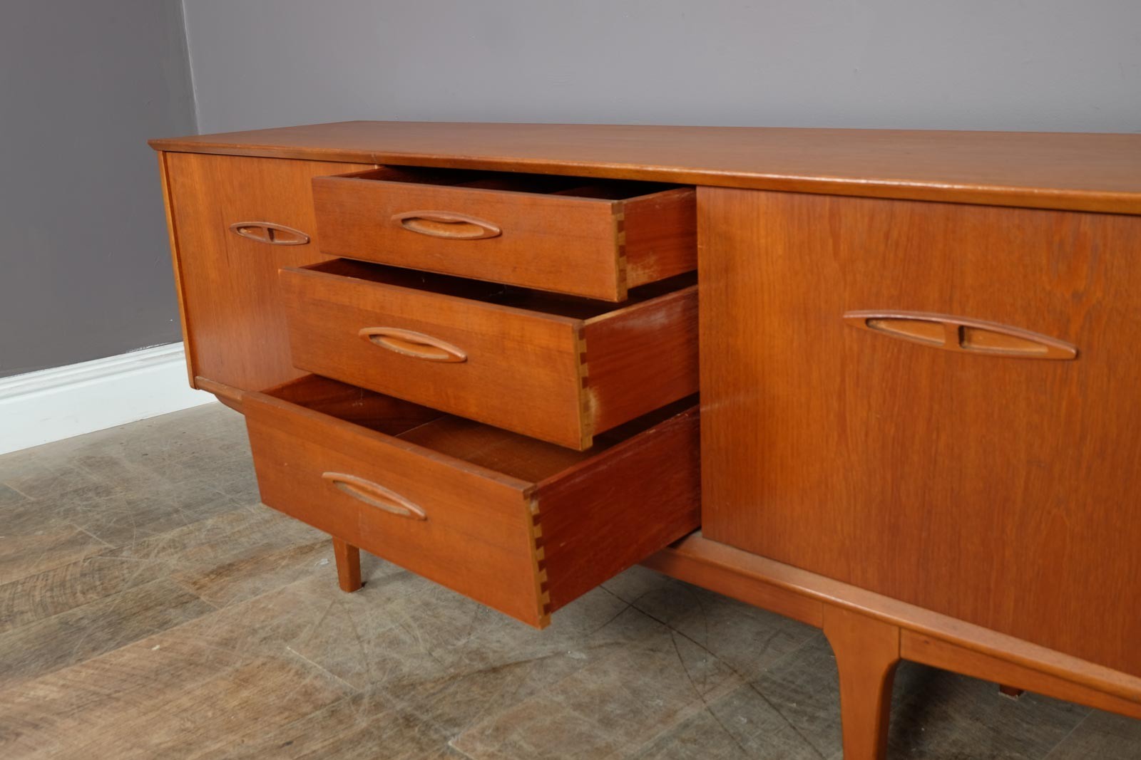 Vintage Retro Teak Mid Century Sideboard by Jentique