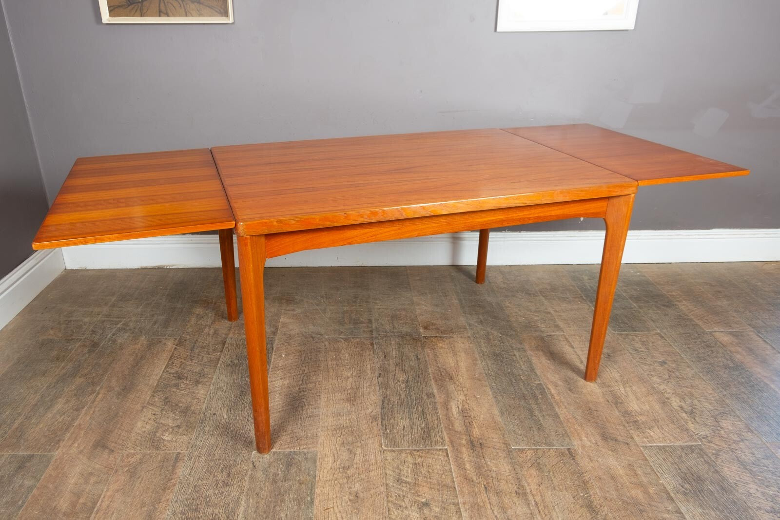 Vintage Danish Teak Dining Tableby Henning Kjærnulf for Vejle Mobelfabrik