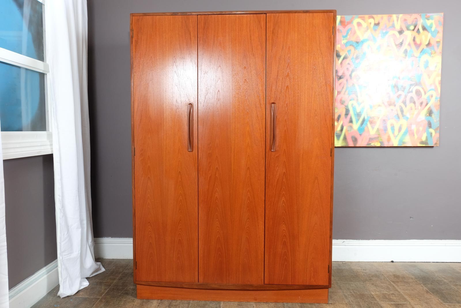 Vintage Retro G Plan Fresco Double Wardrobe