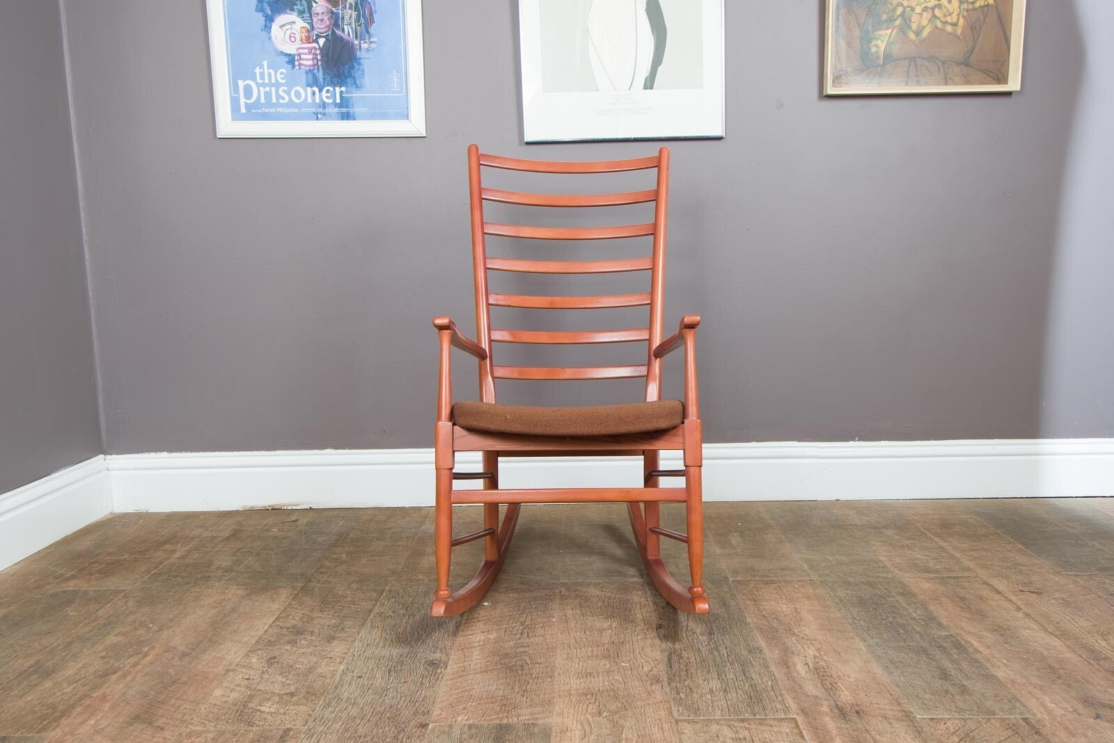 Vintage Retro Mid Century Rocking Chair by Scandart