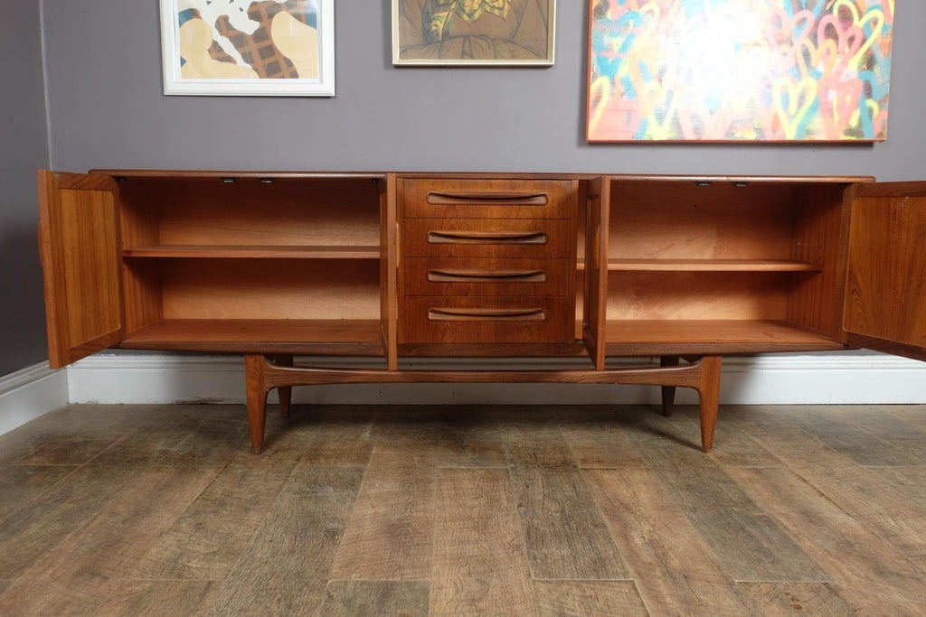 Vintage Retro Large G Plan Fresco Teak Sideboard