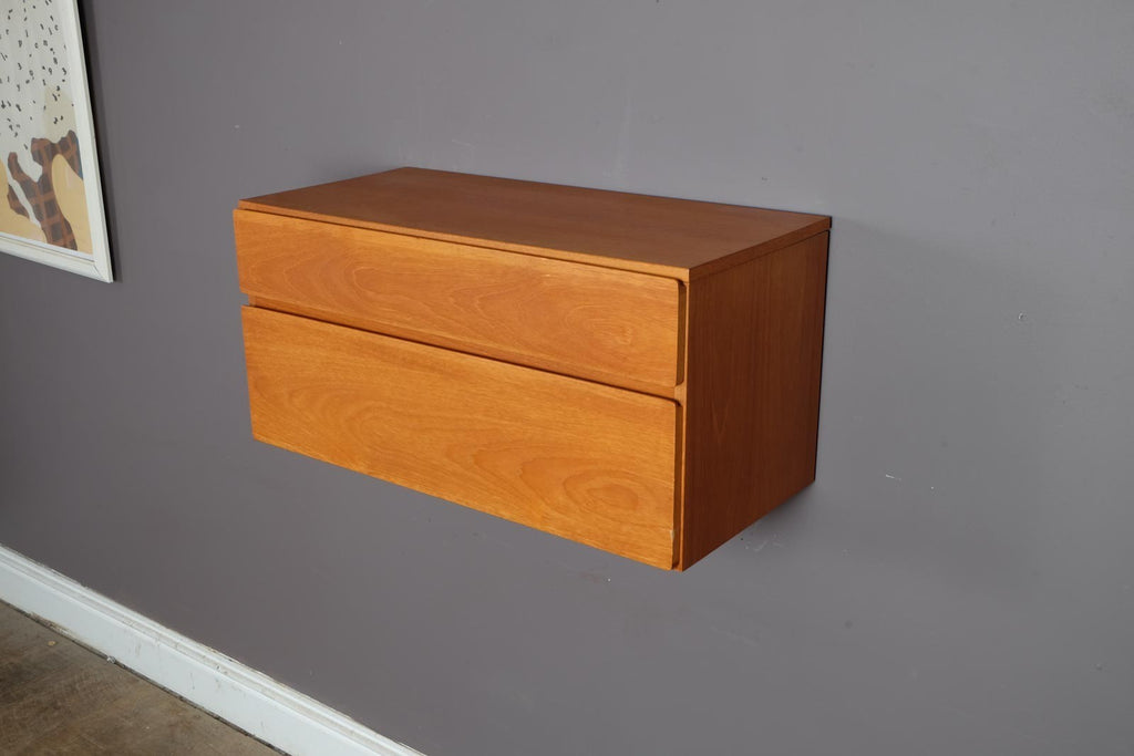 Vintage Retro Beaver and Tapley Floating 2 Drawer Unit