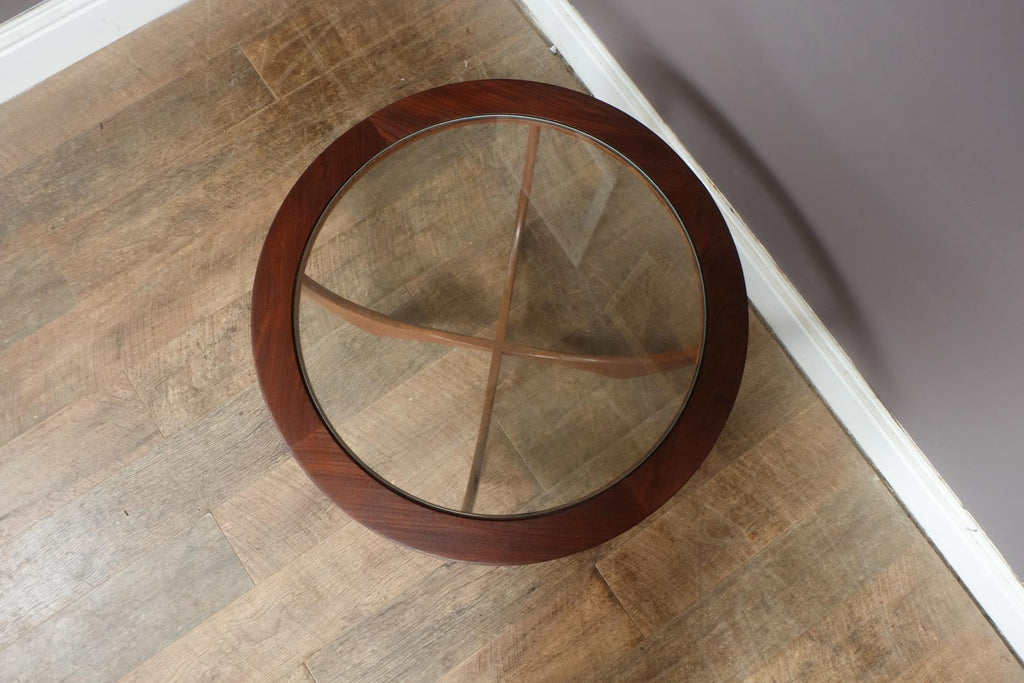 Vintage Retro G Plan Astro Teak and Glass Coffee Table