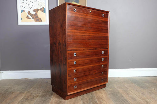 Vintage Arne Vodder #7755 Sibast Rosewood Bureau / Cabinet