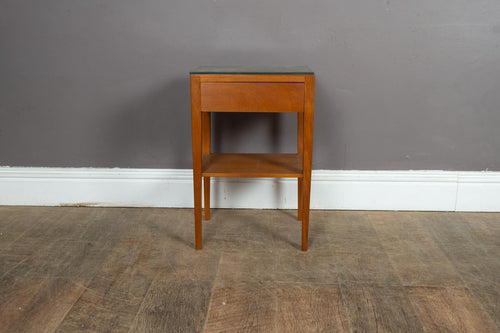 Vintage Mid Century Teak Bedside Table by Gibbs