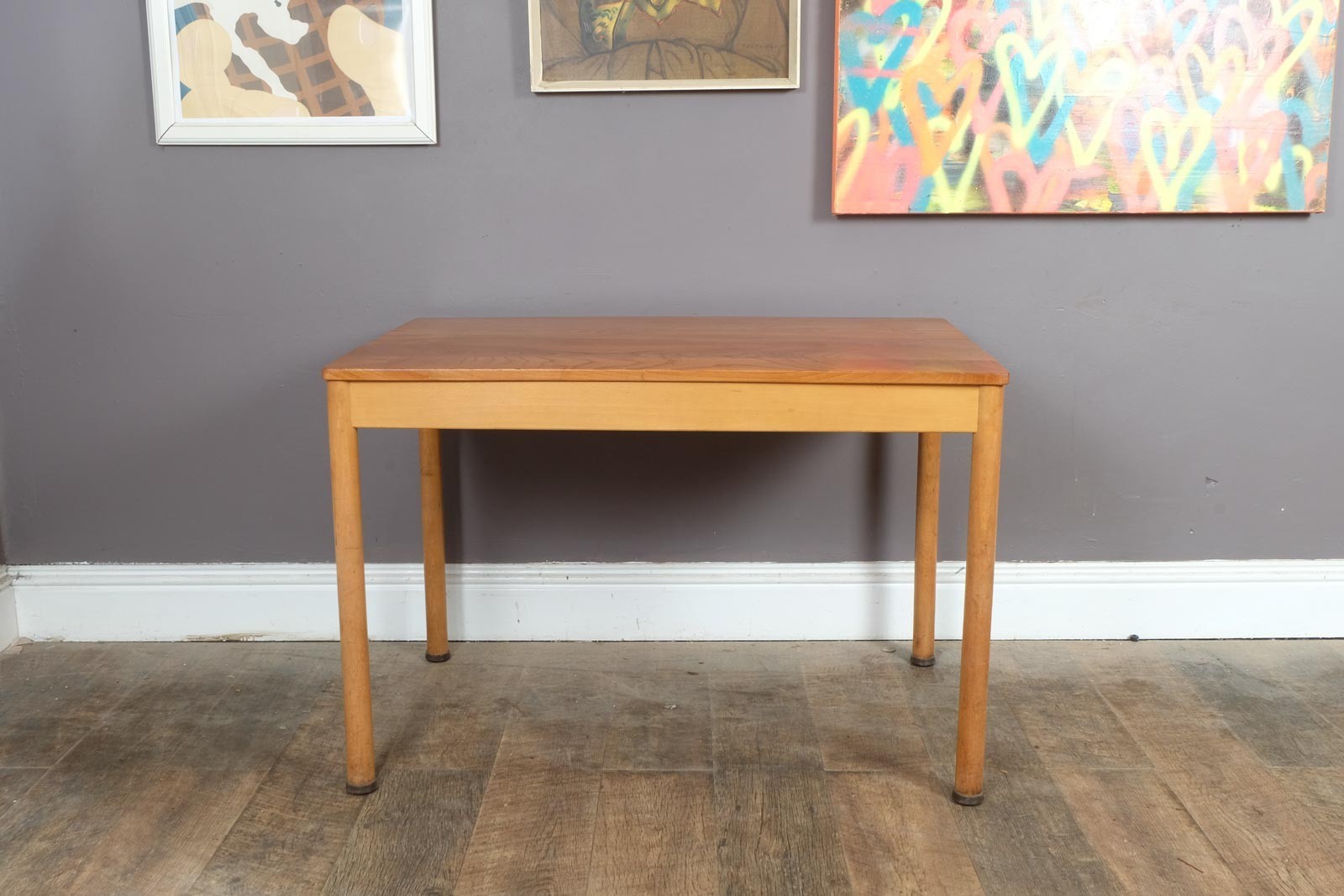 Vintage Retro Ercol Modula 628 Elm and Beech Table