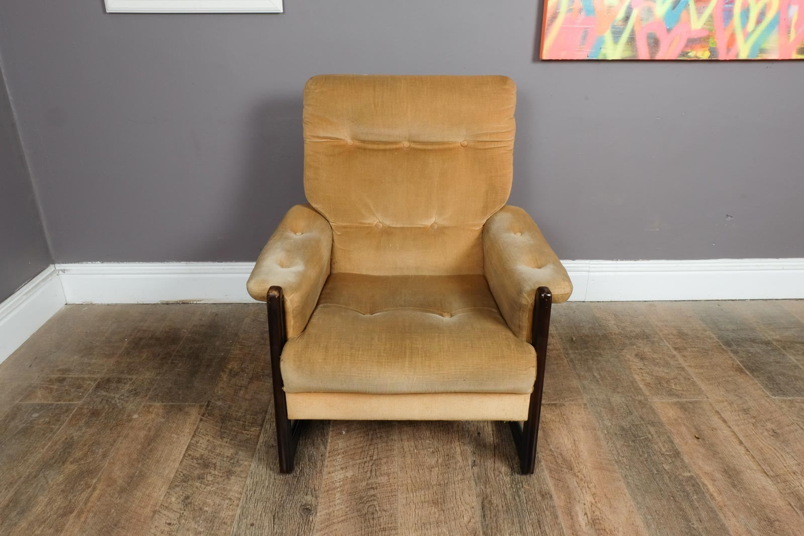 Vintage Retro Mid Century Armchair by Cintique