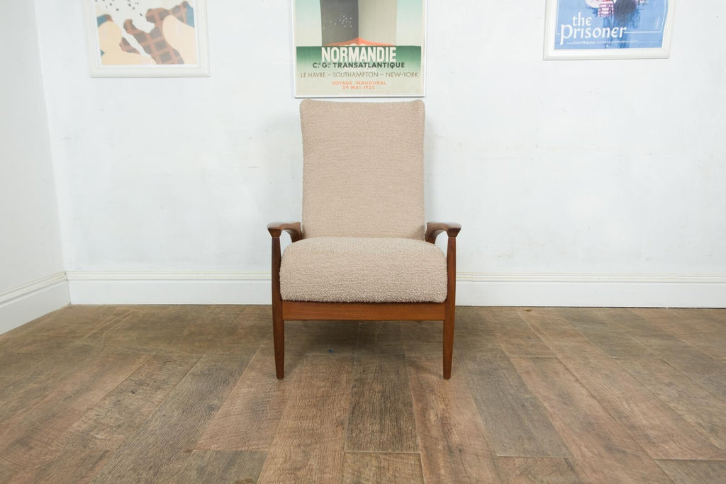 Vintage Retro Mid Century Arm Chair by Greaves and Thomas