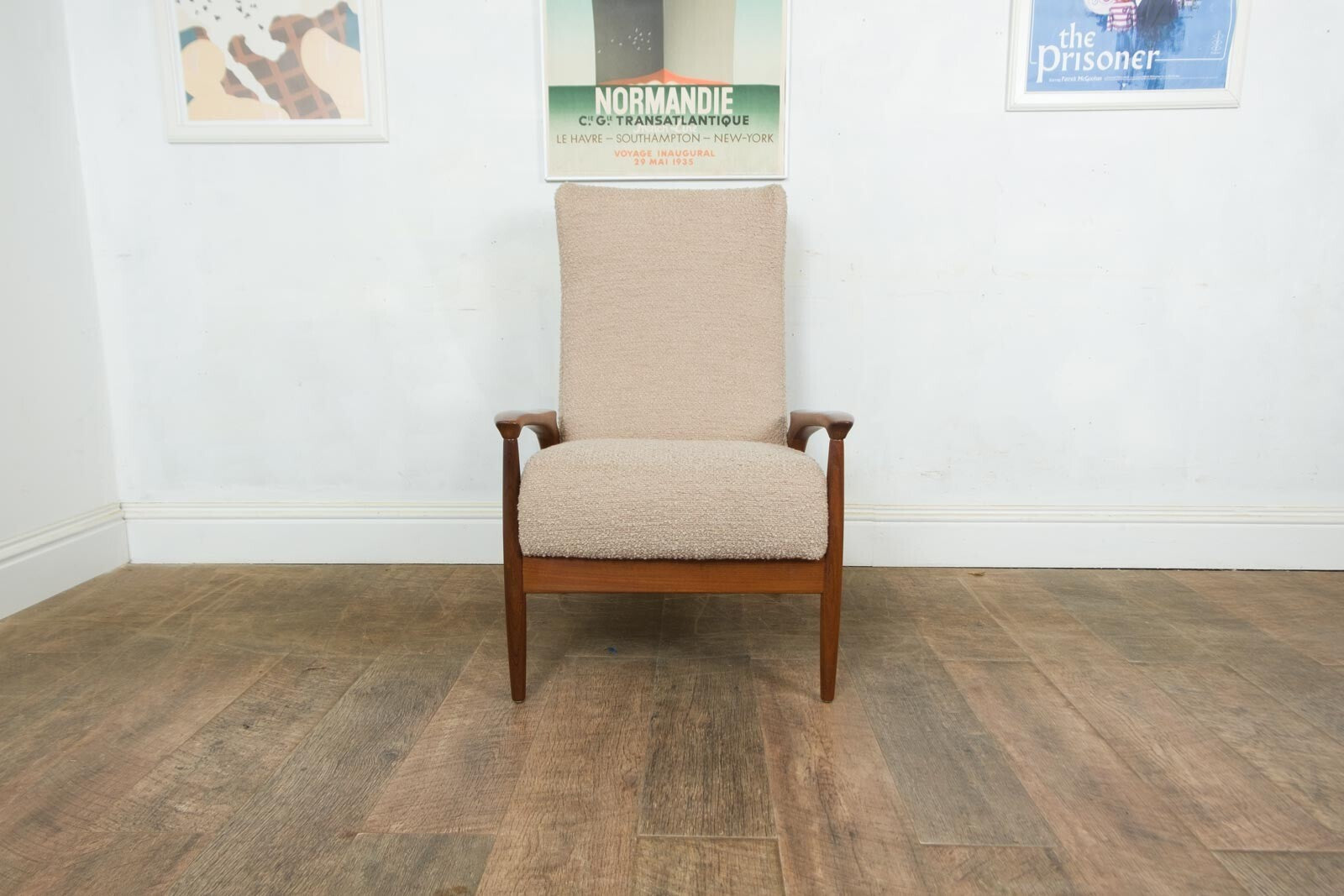 Vintage Retro Mid Century Arm Chair by Greaves and Thomas