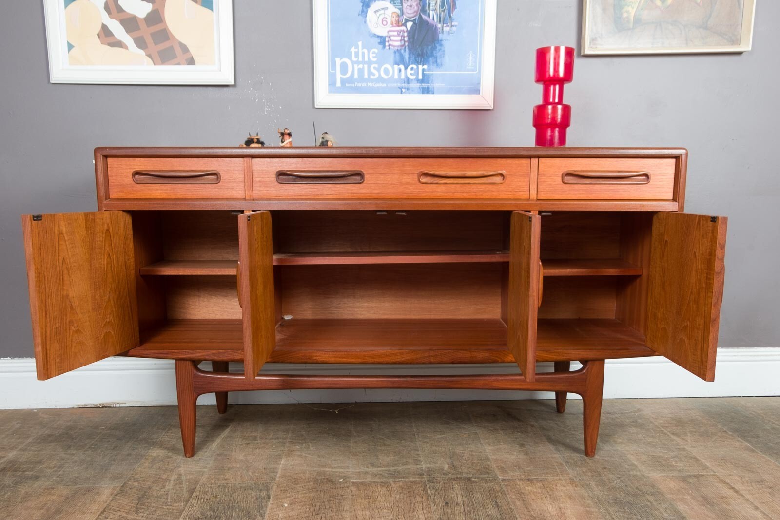 Vintage Retro Small G Plan Fresco Teak Sideboard