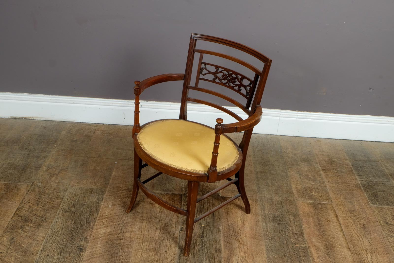 Vintage Retro Jacobean Style Chair