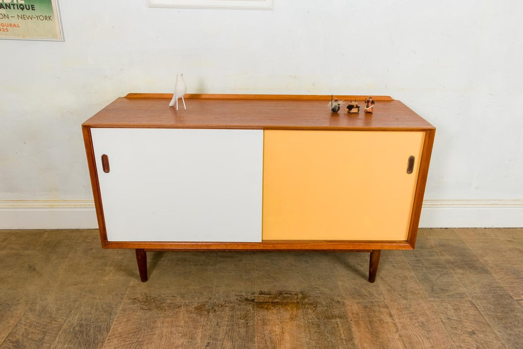 Stunning Vintage Small Teak Sideboard by Arne Vodder for Sibast