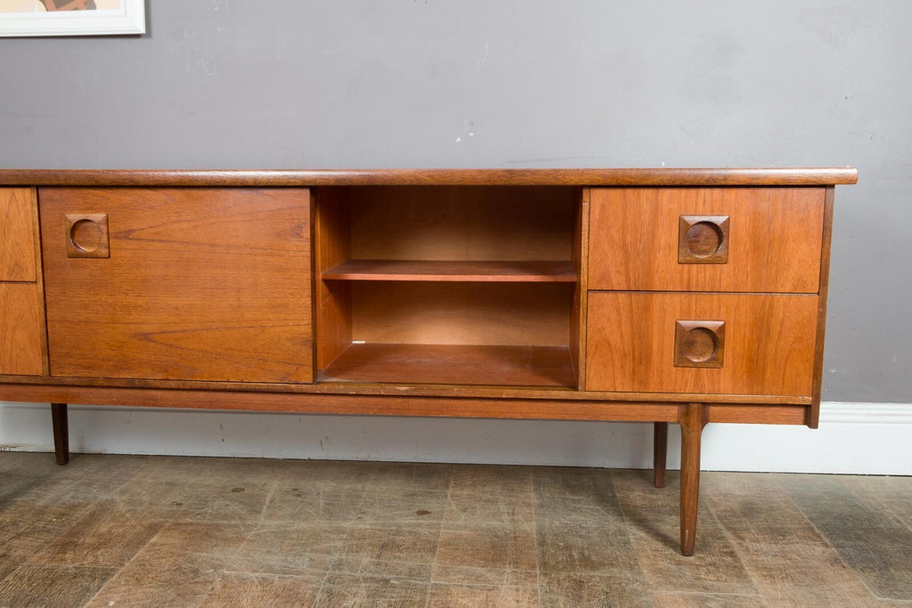 Vintage Retro Mid Century Teak Sideboard by Bath Cabinet Makers