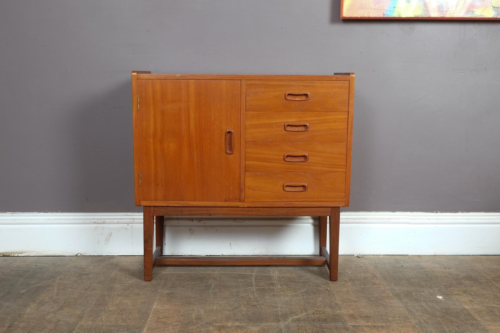 Vintage Retro Danish Style Teak Cabinet
