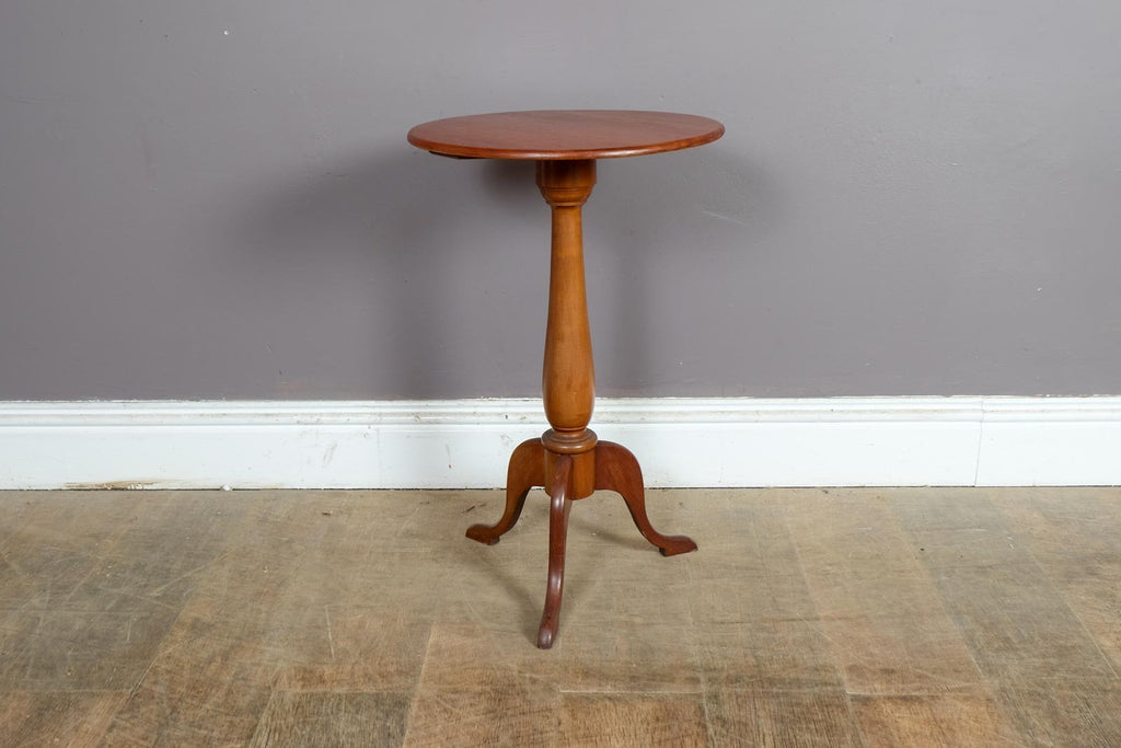 Vintage Retro Antique Mahogany Candlestand Side Table
