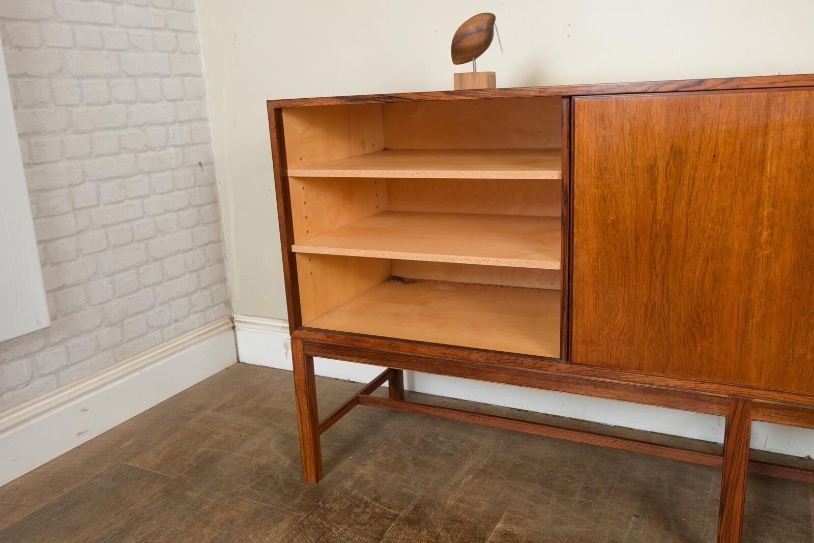 Vintage Danish Rosewood Credenza Johannes Andersen for Bernhard Pedersen & Sons