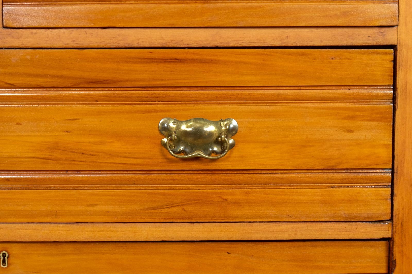 Vintage Edwardian Satinwood Chest of Drawers