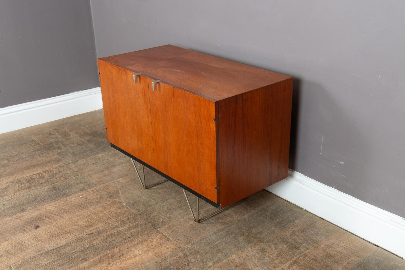 Vintage Small Teak Mid Century Sideboard by John and Sylvia Reid for Stag