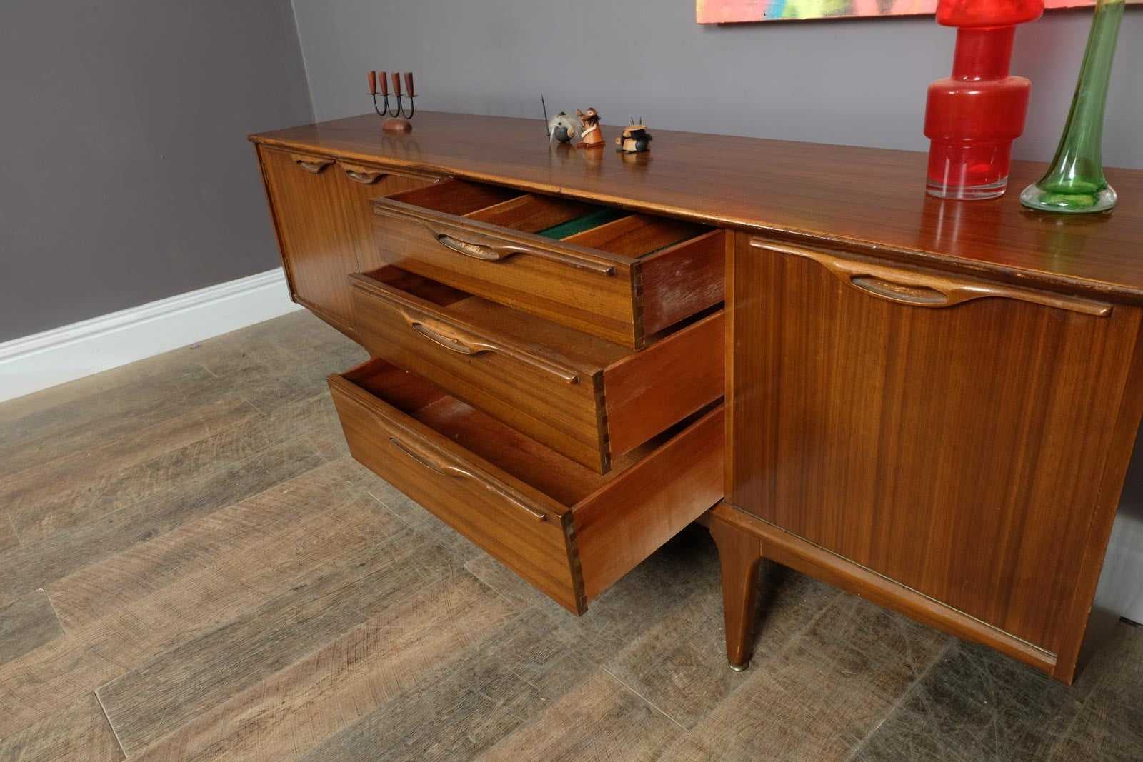 Vintage Retro Mid Century Jentique Large Sideboard
