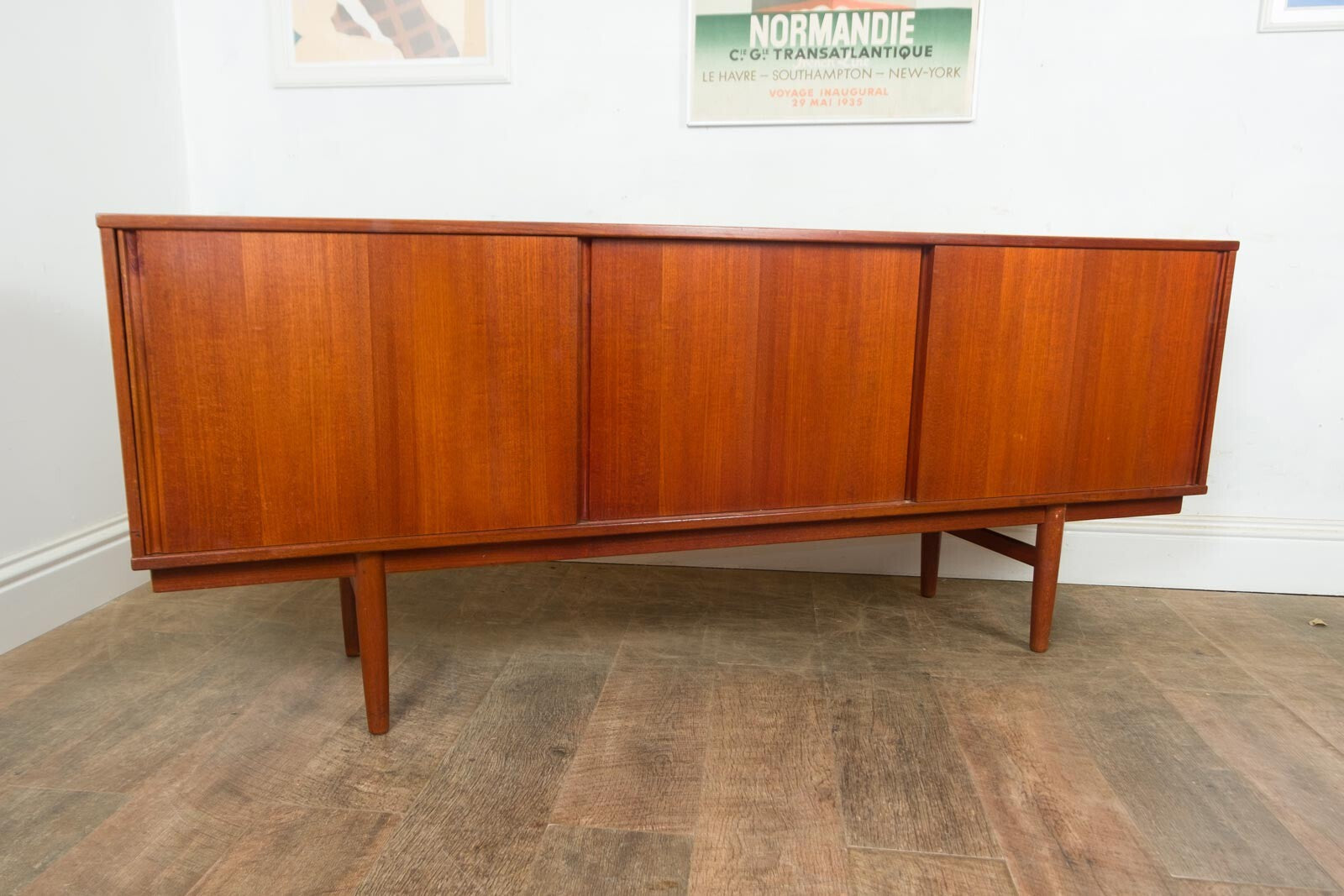 Vintage Retro Mid Century Teak Scandi Sideboard