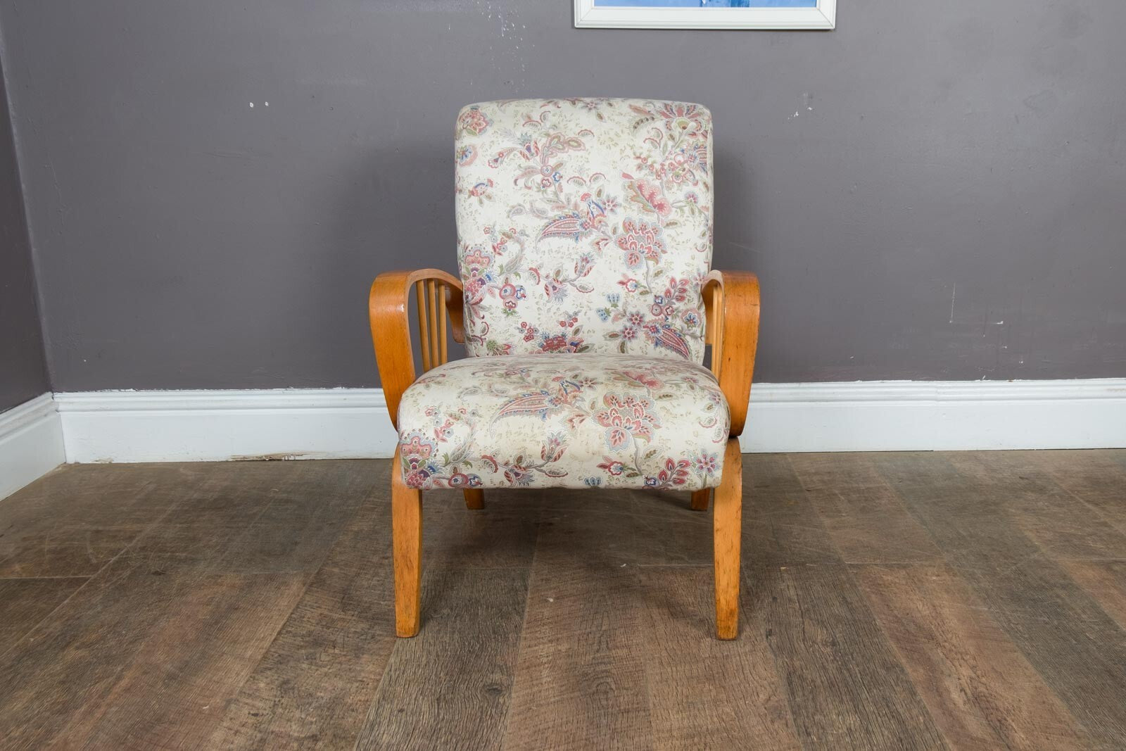 Vintage Retro 1950s Bedroom Chair ArmChair