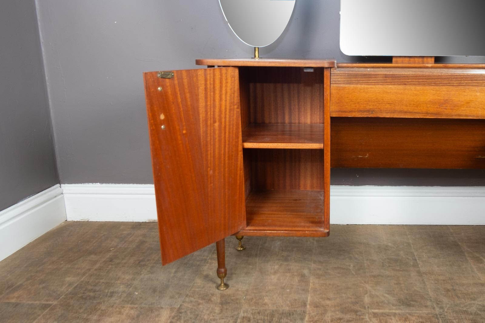 Vintage Mid Century Teak Dressing Table 1960s