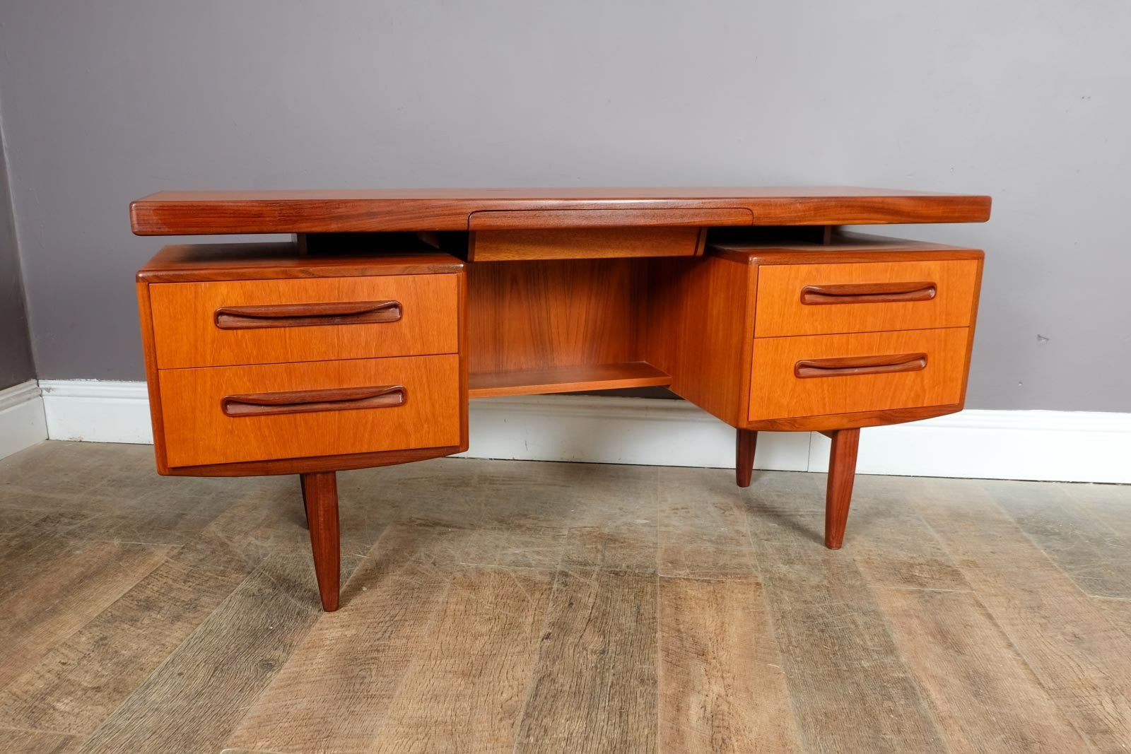 Vintage Retro G Plam Fresco Teak Dressing Table Desk