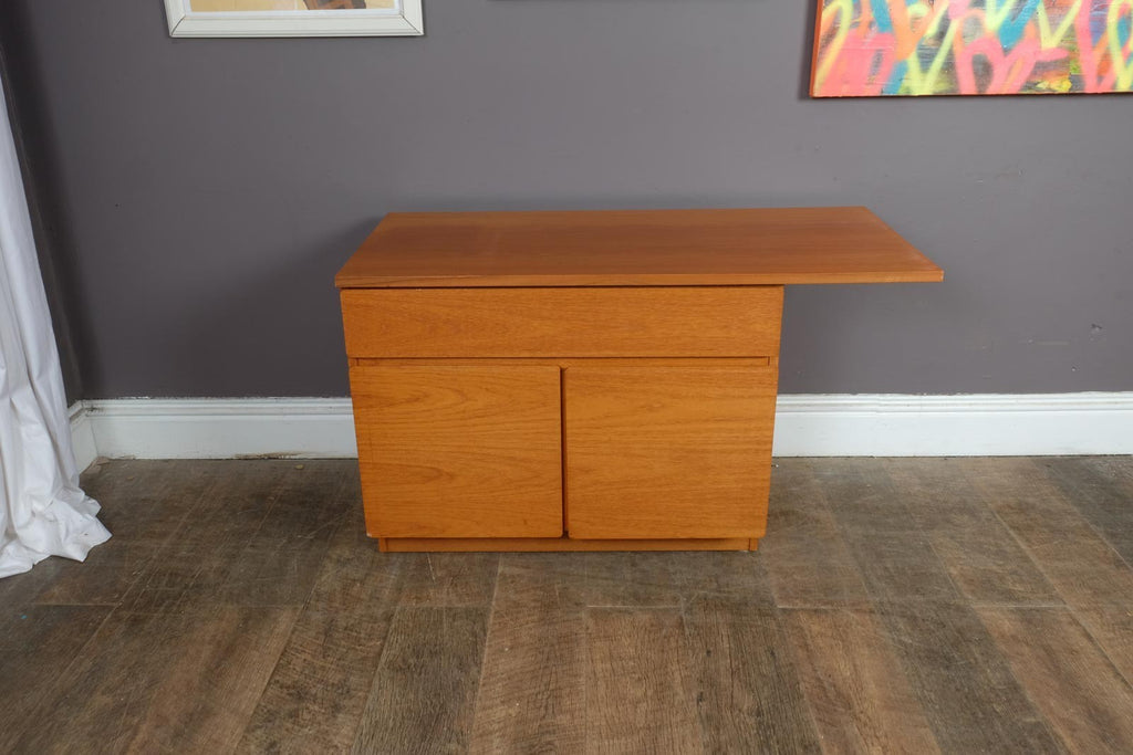 Vintage Retro Beaver and Tapler Teak Base Unit Cabinet
