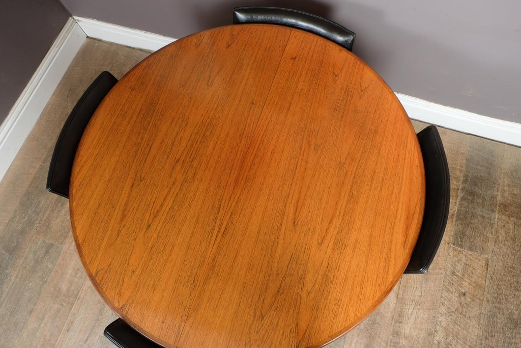 Vintage Retro G Plan Fresco Oval Dining Table and.4 Chairs VB Wilkins