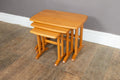 Vintage Ercol Light Elm Nest of Tables Model 927