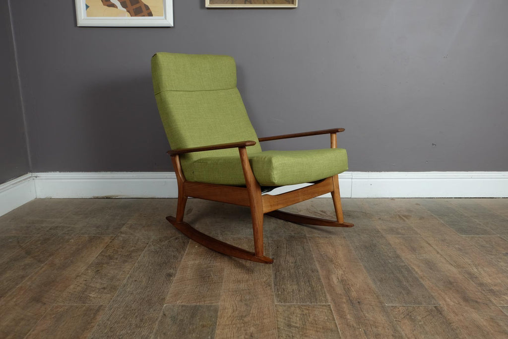 Vintage Retro Mid Century Afromosia Armchair by Furpro