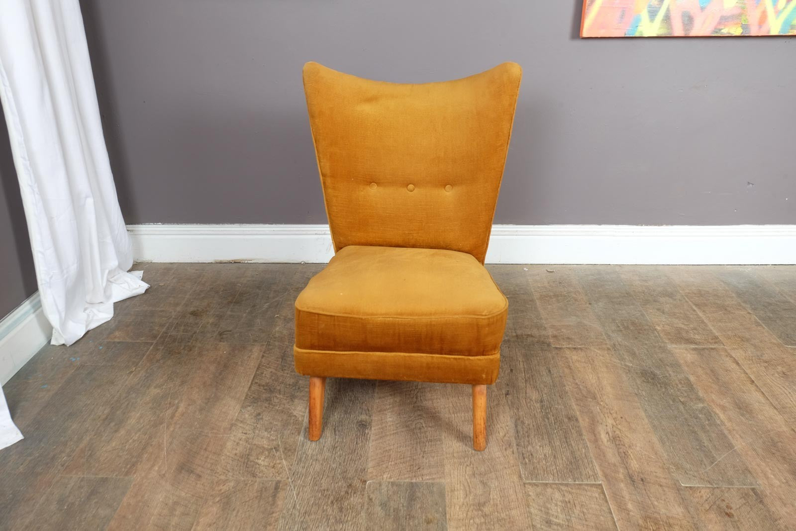 Vintage Howard Keith 'Encore' Cocktail Accent Chair by HK Furniture