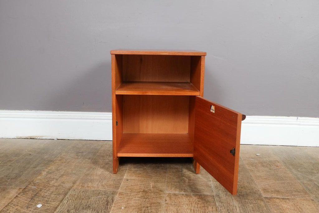Vintage Mid Century Teak Bedside Table by Avalon