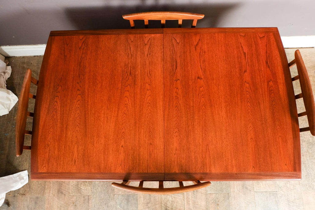 Vintage Retro G Plan Brasilia Extending DIning Table and 4 Chairs