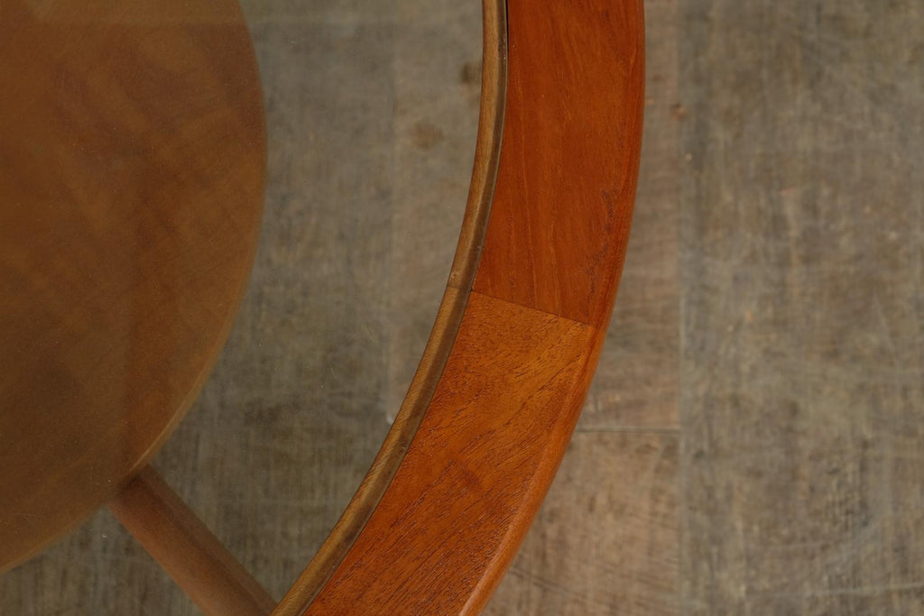 Vintage Retro Teak and Glass Coffee Table by Stonehill