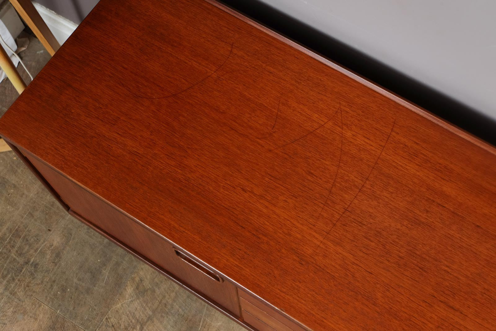 Vintage Retro Large Teak Sideboard by William Lawrence
