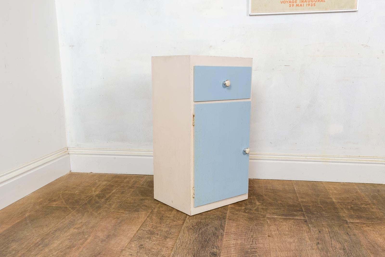 Vintage Retro 1950s Bedside Cabinets / Kitchen Units