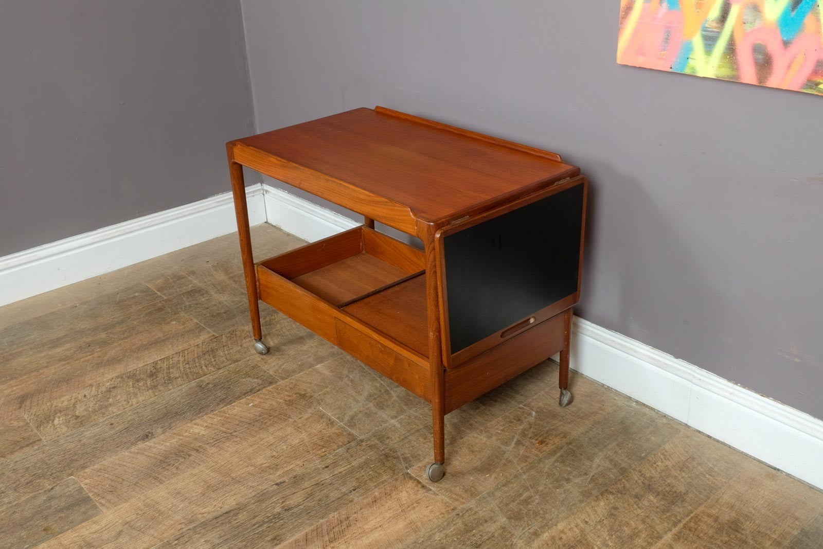 Vintage Retro G Plan Danish Range Tea Drinks Trolley by IB Kofod Larsen