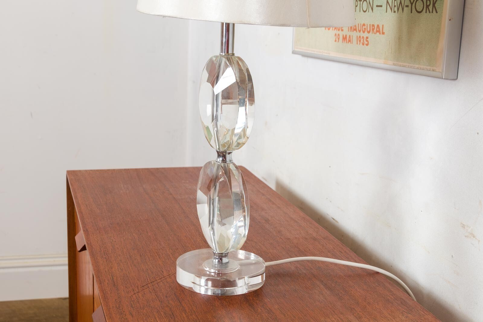 Vintage Retro Crystal Table lamp
