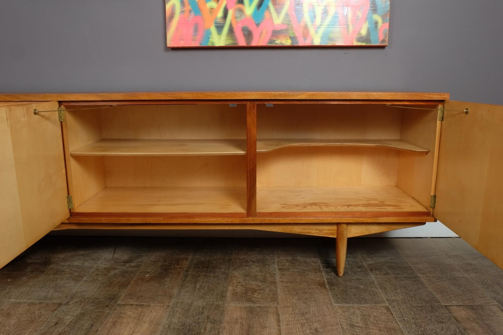Vintage Large Teak Long John Sideboard by White and Newton