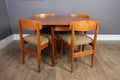 Vintage Retro G Plan Drop Leaf Dining Table and 4 Chairs
