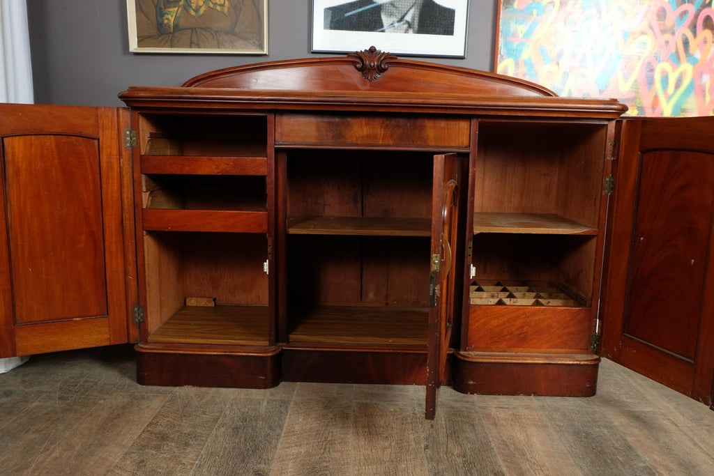 Vintage Mahogany Art Deco Sideboard