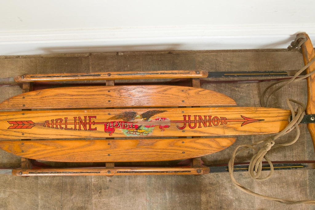 Vintage Retro  Flexible Flyer Series A Junior Flyer Sled